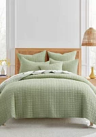 Mills Waffle Bedspread Set