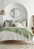 Mills Waffle Bedspread Set