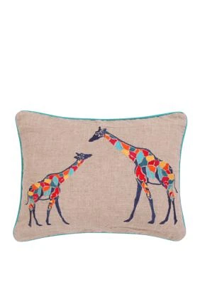 Mackenzie Giraffes Pillow