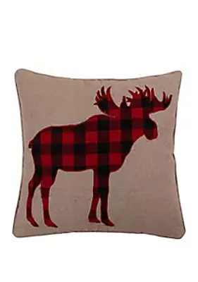 Levtex Home Lodge Sparkle Moose Pillow