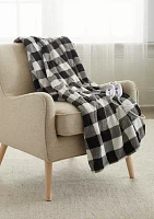 Heated Microplush Throw Blanket