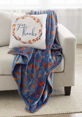 Giftable Pillow & Throw Set