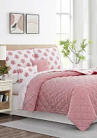 Tree Motif 6-Piece Quilt Set