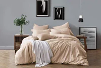 Cotton Prewashed Chambray Duvet Cover Set