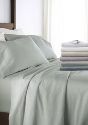 Solid Cotton Sheet Set