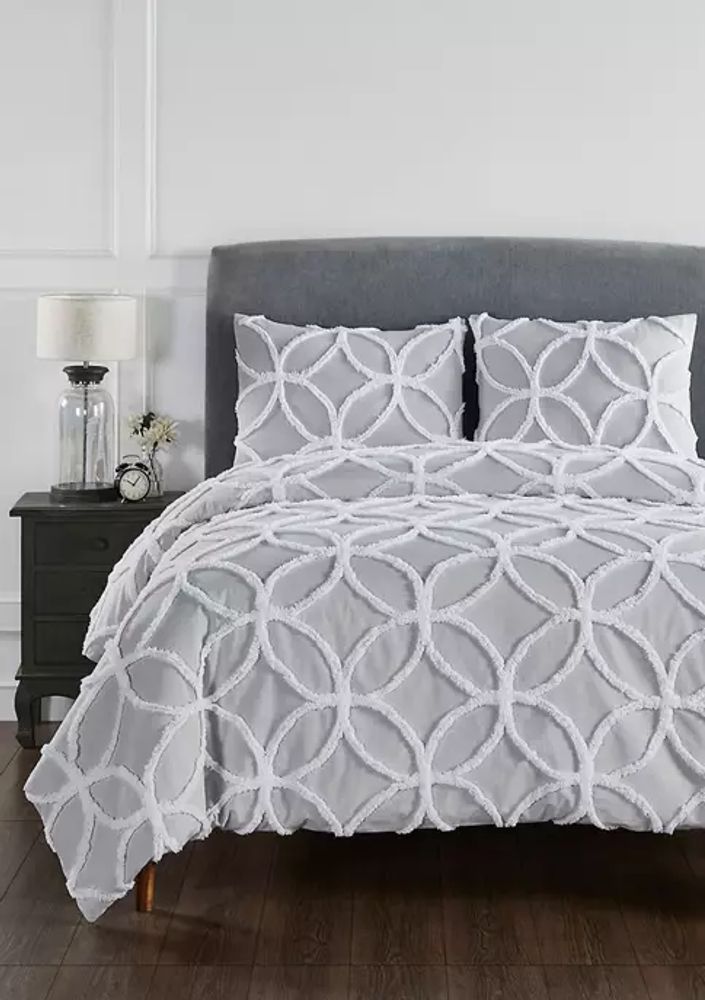 Belk Tufted Wedding Ring Collection Comforter Set with Shams | The Summit