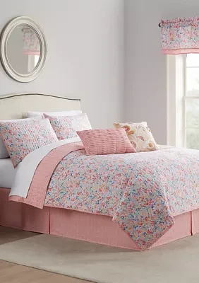 Speckled Ditsy 4 Piece Quilt Set