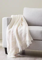 Faux Mohair Throw