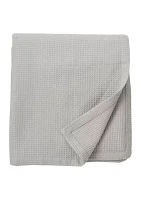 Hotel Collection King Luxury Cotton Waffle Blanket