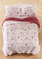 Deck the Halls Reversible Quilt Set