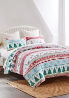 Reindeer Lane Quilt Set