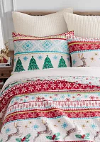 Reindeer Lane Quilt Set