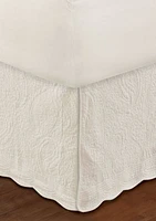 Paisley Ivory Bedskirt