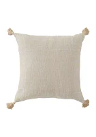 Slub Stripe 18'' x 18'' Pillow