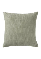 Embroidered Tonal Decorative Pillow