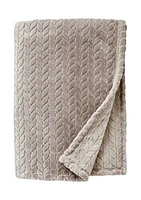 Luxury Velvet Jacquard Throw Blanket