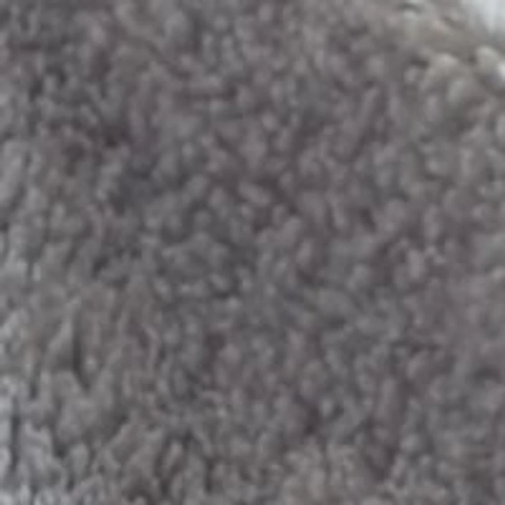 Teddy Faux Fur Gray Throw Blanket