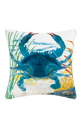 Colorful Crab Pillow