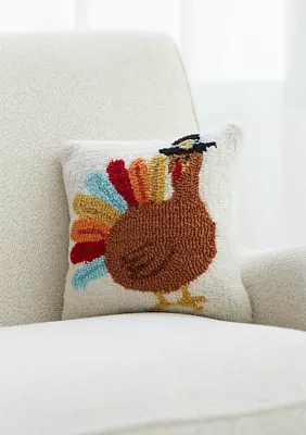 Mini Turkey Throw Pillow