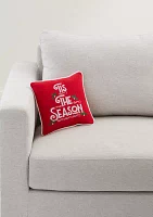 Tis The Season Throw Pillow