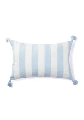 Cabana Striped Tassel Pillow