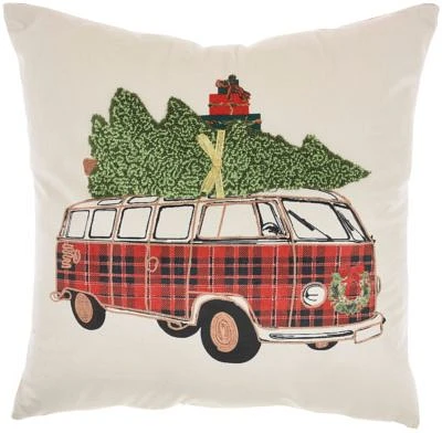 Holiday Vw Van Pillow