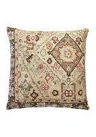 Pale Persian Carpet Decorative Pillow