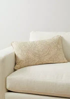 Linen and Velvet Back Pillow