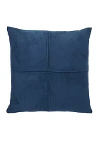 Faux Suede Pillow