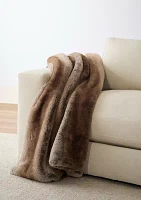 Faux Fur Throw Blanket