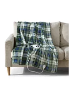 Patterned Heated Throw Blanket