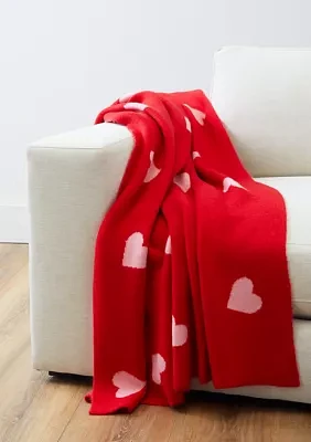 Heart Throw Blanket