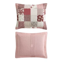 Celina Patchwork 100% Cotton Quilt-Sham Set