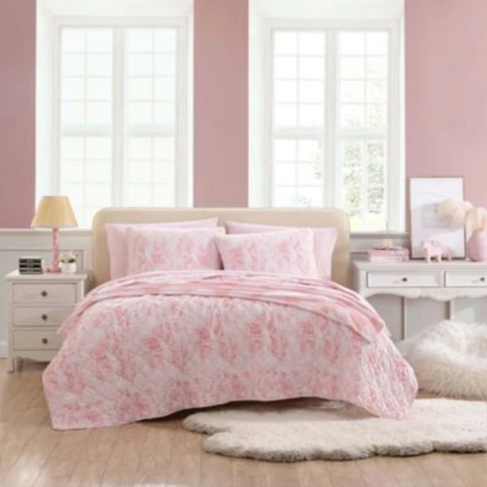 Butterfly Ombre Microfiber Quilt-Sham Set