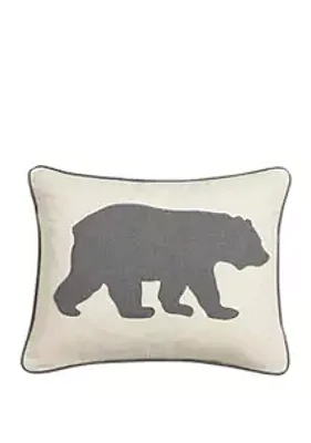 Eddie Bauer Bear Cotton Decorative Pillow