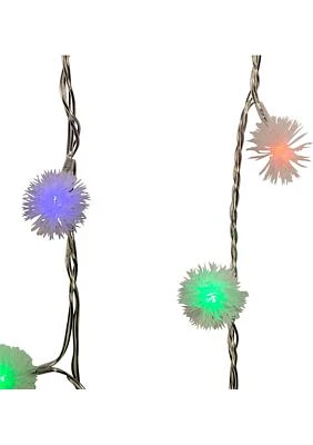 50-Light Spiked Snowball Double Flash Light Set