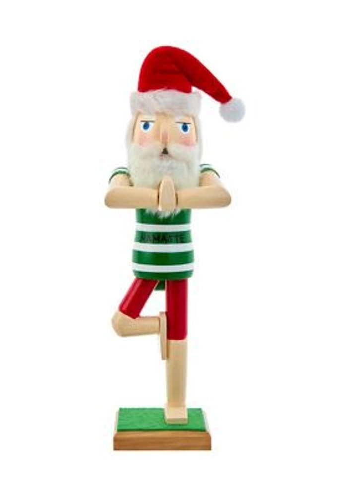 Yoga Santa Nutcracker