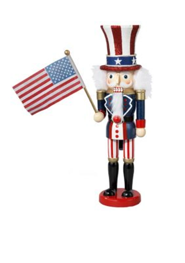 Hollywood Wooden Uncle Sam Nutcracker