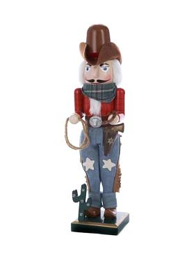 Wooden Cowboy Nutcracker