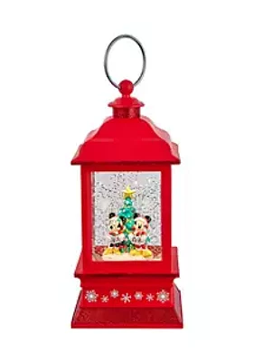 Disney 9-Inch Battery-Operated Disney© Mickey and Minnie Spinning Musical Light-Up Lantern