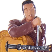 Resin Elvis Presley 4-Piece Ornament Gift Set