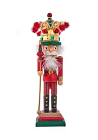 Kurt S. Adler -Inch Hollywood Mardi Gras King Nutcracker