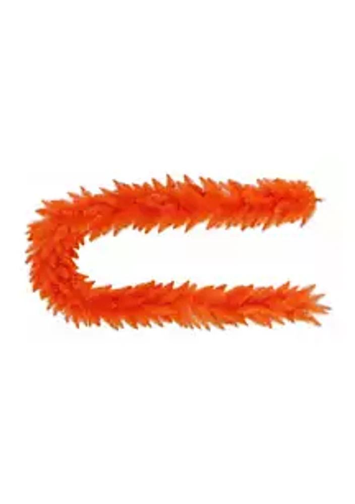 Kurt Adler 9-Foot Unlit Orange Garland