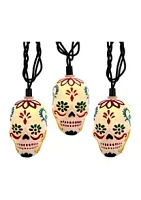 Kurt S. Adler UL 10-Light Day Of The Dead Skull Light Set