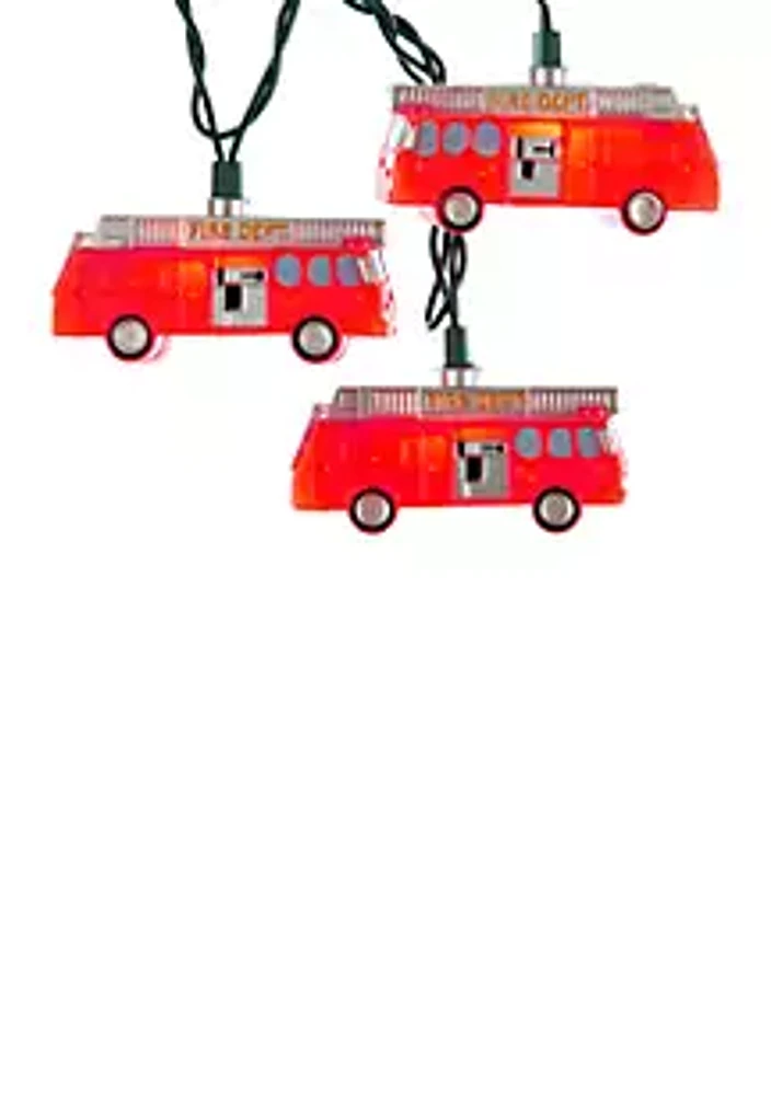 Kurt S. Adler 10-Light Fire Truck Light Set