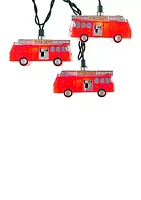 Kurt S. Adler 10-Light Fire Truck Light Set