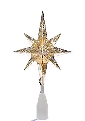 Kurt S. Adler UL 10-Light Gold Bethlehem Star Treetop