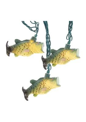 10 Light Bass Fish Set