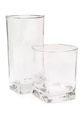 Libbey Bristol 16 Piece Drinking Glasses Set