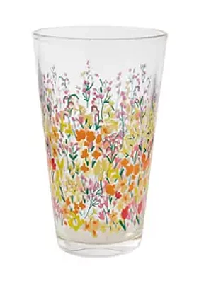 Home Essentials Floral Highball Glass